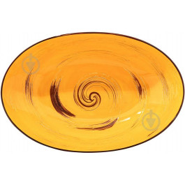 Wilmax Блюдо овальное глубокое  Spiral Yellow WL-669440 / A (25х16,5х6см)