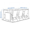 IKEA TOSTERO чехол для мебели (802.923.25) - зображення 8