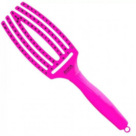 Olivia Garden Щітка для волосся  Finger Brush Combo Medium ThinkPink 2023 Neon Purple LE (ID1807)