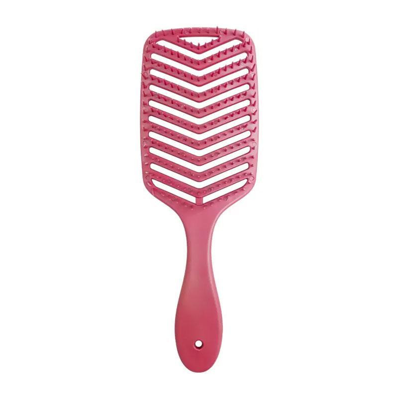 Janeke Продувний широкий гребінець для укладання волосся і сушіння феном (рожева) - зображення 1
