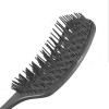 Janeke Продувна широка щітка для укладання волосся та сушіння феном (чорна) - зображення 2