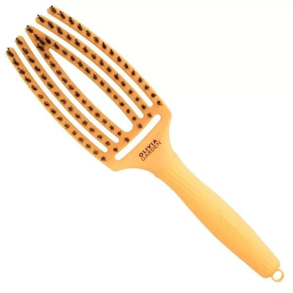 Olivia Garden Щітка для волосся комбінована  Finger Brush Combo Nineties Juicy Orange (ID1793) - зображення 1