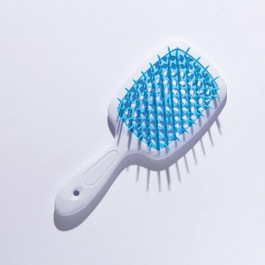 Hollow Comb Гребінець для волосся  Superbrush Plus White+Blue