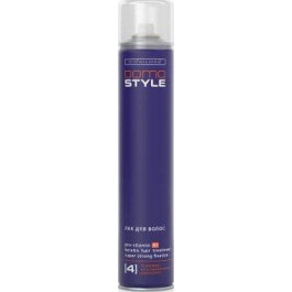 Domo Лак для волосся  Style Суперсильної фіксації Professional 500 мл (4820024947268)