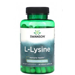 Swanson L-Lysine, 90 капсул