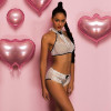 JSY Sexy Lingerie Кружевной эротический комплект с топом S/M (SO3706) - зображення 3