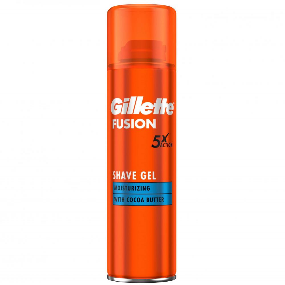 Gillette FUSION Гель для гоління Зволоження 200мл - зображення 1