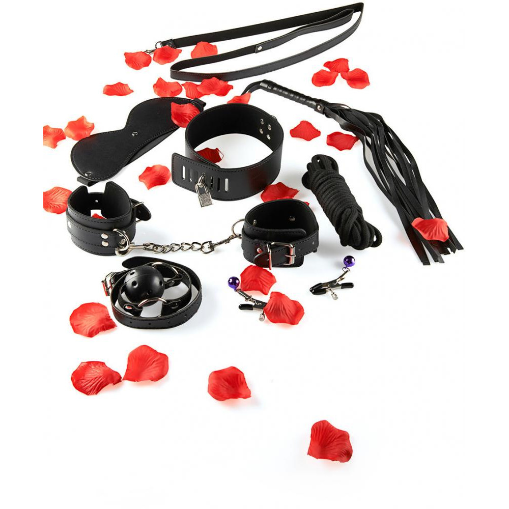 Toy Joy Набор для бондажа BDSM Starter Kit чёрный (TOY10079) - зображення 1