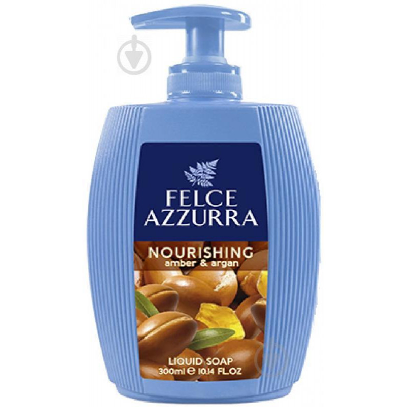 Felce Azzurra Жидкое мыло  Nutriente Amber & Argan 300 мл (8001280024245) - зображення 1