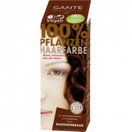 Sante Фарба для волосся  рослинна Каштан/Chestnut Brown 100 г (4025089041887)
