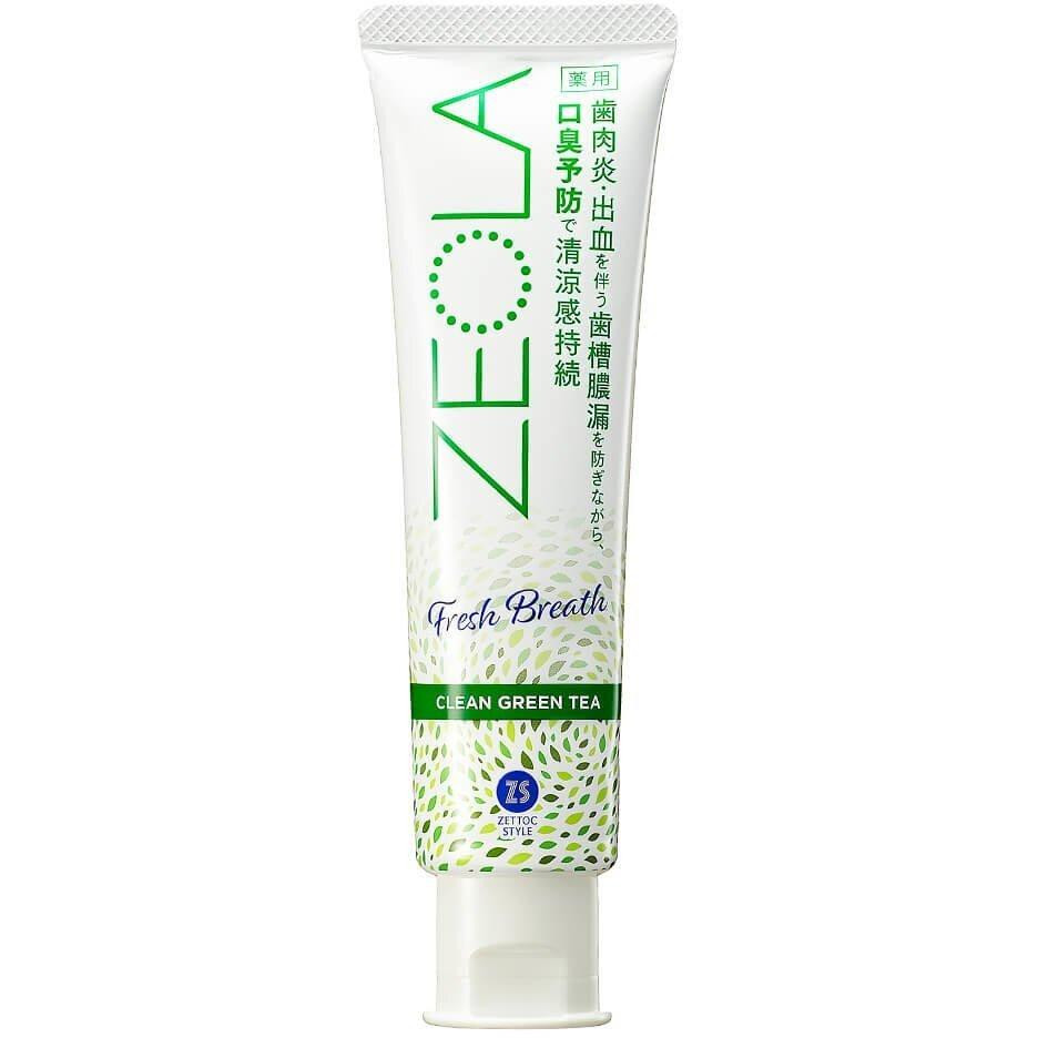 Zettoc Зубна паста  Zeola White Fresh Breath 95 г (4582118952182) - зображення 1