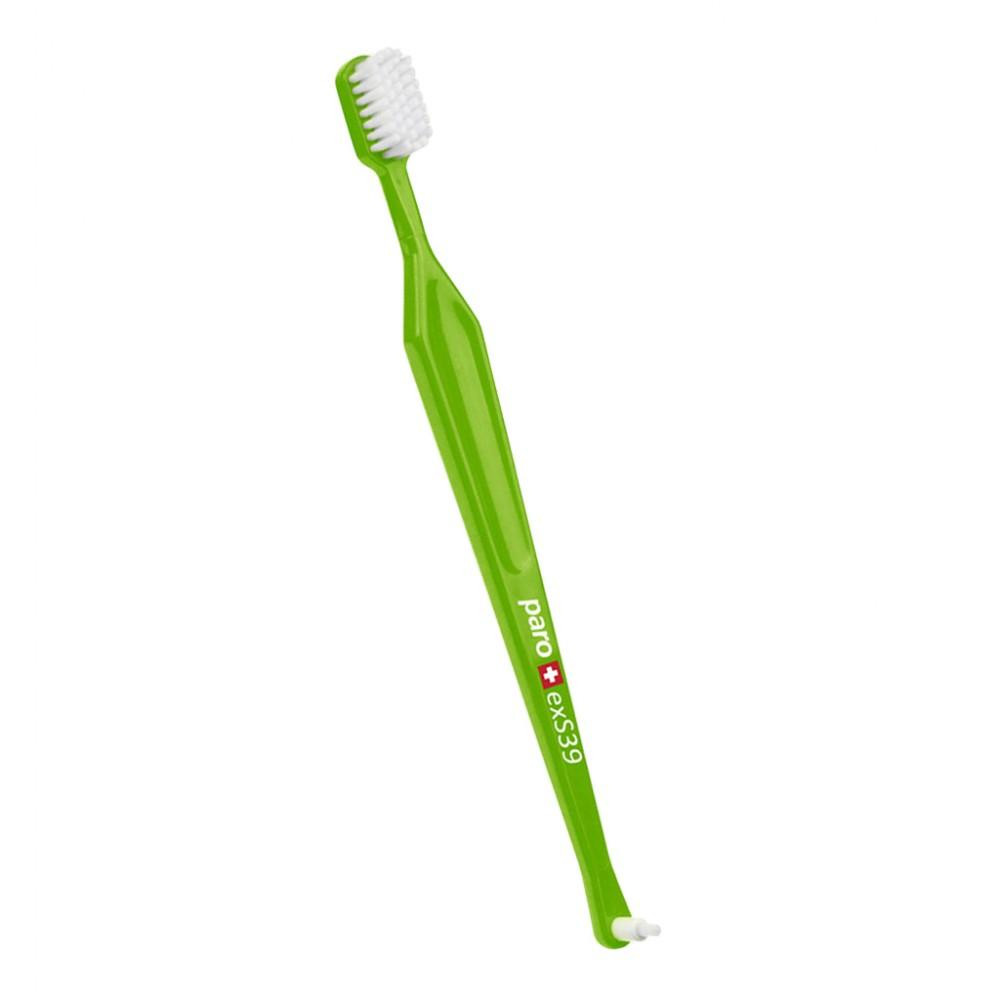 Paro Зубна щітка  exS39 в поліетиленовій упаковці Ультрам'яка Салатова (7610458097143-light-green) - зображення 1