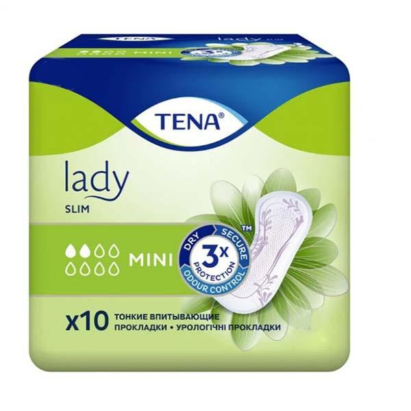 Tena Прокладки урологічні Tena Lady Slim Mini 10 шт. - зображення 1