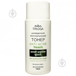 Triuga Herbal Тонер  Anti-Acne Neem Аюрведический Противовоспалительный для проблемной кожи 200 мл (4820164641613)