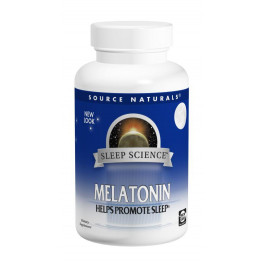 Source Naturals Мелатонін 1мг, Sleep Science, 200 таблеток (SN0720)