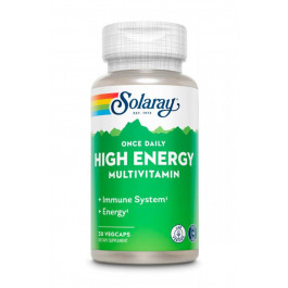 Solaray Мультивітаміни, без заліза, Once Daily High Energy Iron-Free, 30 вегет (SOR47304)