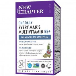 New Chapter Мультивітамін New Chapter Щоденні Мультівітаміни для Чоловіків 55+, Every Man's One Da (NC0126)