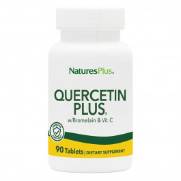 Nature's Plus Кверцетин Плюс и Витамин С, Quercetin Plus with Vitamin C Nature's Plus, 90 таблеток