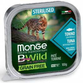 Monge BWild Grain Free Wet Tuna Sterilised 100 г (8009470012898)