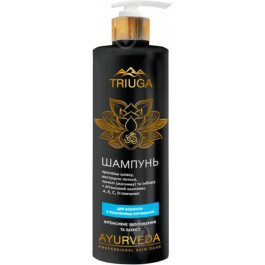 Triuga Herbal Шампунь для волос с секущимися кончиками  Ayurveda Professional Home Care Увлажнение и Защита 500 мл