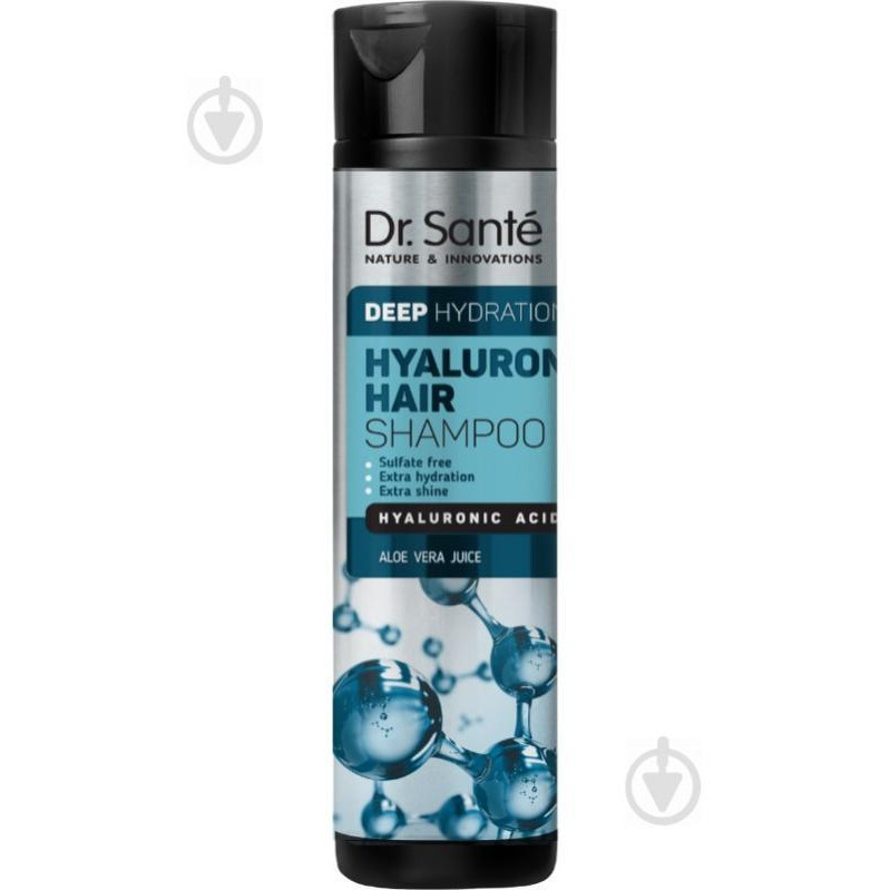 Dr. Sante Шампунь  Hyaluron Hair Deep hydration 250 мл (8588006040203) - зображення 1