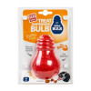 GiGwi Іграшка для собак  Лампочка гумова Bulb Rubber Гума м Червоний (2337) - зображення 2