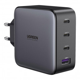 UGREEN CD226 100W Wall Charger Black + USB Type-C to Type-C (90575)
