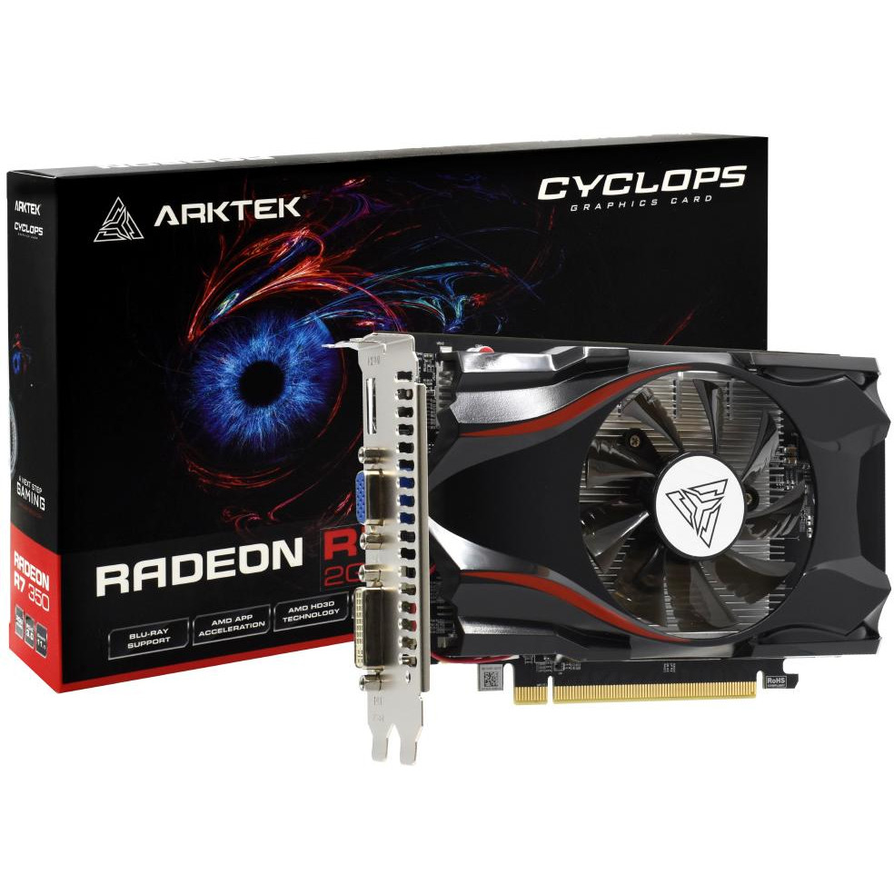 ARKTEK Radeon R7 350 2GB (AKR350D5S2GH1) - зображення 1