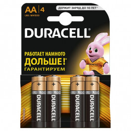 Duracell AA bat Alkaline 4шт Basic 81545403