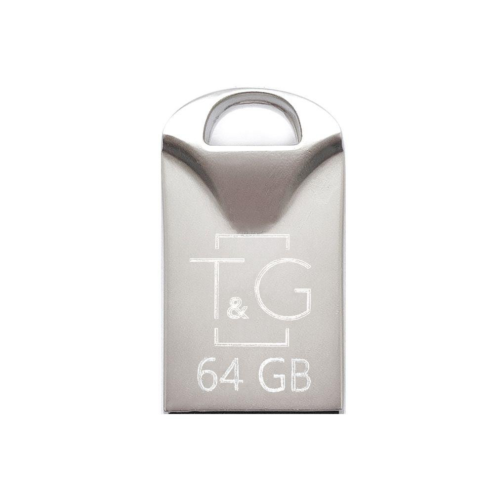 T&G 64 GB 106 Metal Series Silver (TG106-64G) - зображення 1