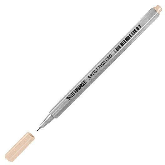Sketchmarker Ручка капиллярная SketchMarker ARTIST FinePen 0,4 мм бежевый AFP-BISC - зображення 1