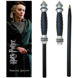 Noble collection Ручка с закладкой в виде волшебной палочки Нарциссы Малфой 16 см Гарри Поттер  NN7994