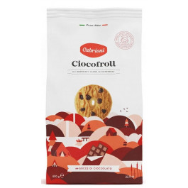 Cabrioni Печиво  зі шматочками шоколаду 650 г (8000155507500)