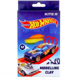   Kite Пластилин восковой  Hot Wheels 200г 12 цветов (HW21-086)