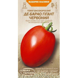 ТМ "Семена Украины" Насіння  томат високорослий Де-Барао гігант червоний 0,1г