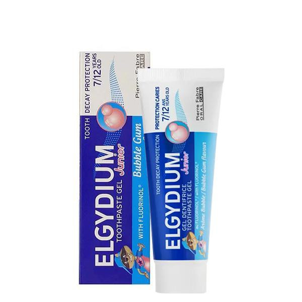 Elgydium Дитяча зубна паста  Junior Bubble 7-12 років (50 мл.) - зображення 1