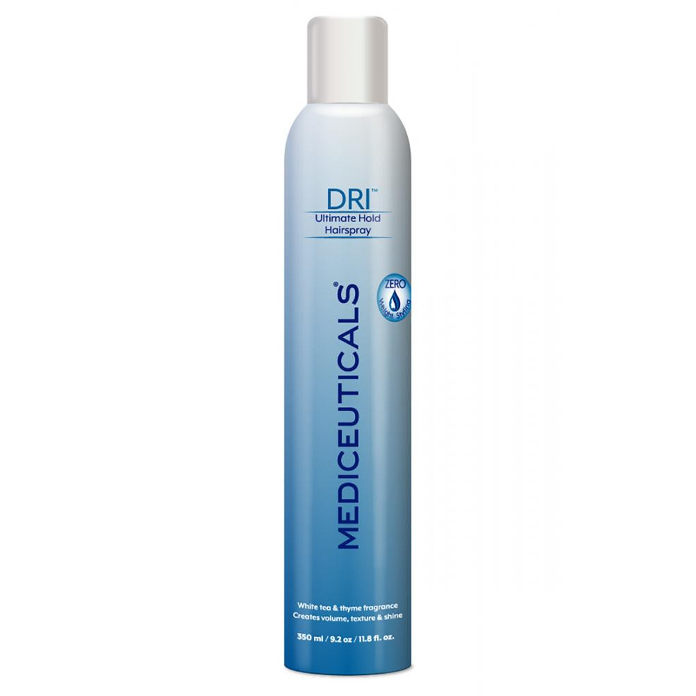 Mediceuticals Невагомий лак для волосся оптимальної фіксації  DRI Ultimate Hold Hairspray 350 мл - зображення 1