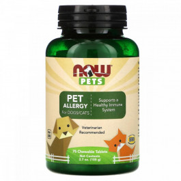 Now (Pets Pet Allergy) 75 жувальних таблеток