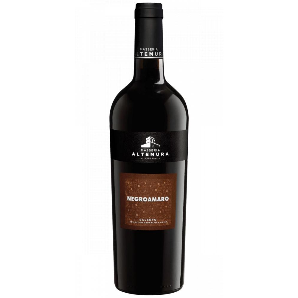 Masseria Altemura Вино  Negroamaro Salento красное сухое 0.75л (8002235022941) - зображення 1