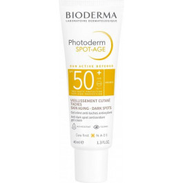Bioderma Сонцезахисний гель-крем для обличчя  Photoderm SPOT-AGE SPF 50+, 40 мл (28535B)
