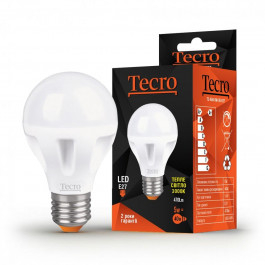 Tecro LED 5W 3000K E27 (T2-A60-5W-3K-E27)