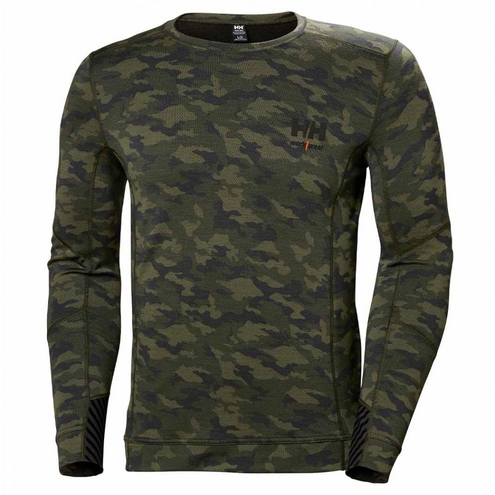 Helly Hansen Термоактивна футболка  Lifa Merino Crewneck - Camo XL - зображення 1