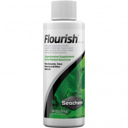 Seachem Комплексная добавка для пресноводных растений  Flourish 100 мл (000116051507)