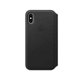 Apple iPhone XS Max Leather Folio - Black (MRX22)