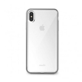 Moshi Vitros Slim Clear Case iPhone XS Max Jet Silver (99MO103203)