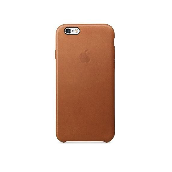 Apple iPhone 6s Plus Leather Case - Saddle Brown MKXC2 - зображення 1