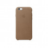 Apple iPhone 6s Leather Case - Brown MKXR2 - зображення 1