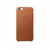 Apple iPhone 6s Leather Case - Saddle Brown MKXT2 - зображення 1
