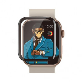 Blueo Захисне скло  3D для Apple Watch 44mm Black