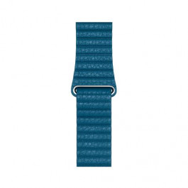 Apple Leather Loop Medium Cape Cod Blue for 42mm/44mm Watch (MTH92)